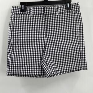 NWT J.Crew Gingham 7" stretch chino in yarn-dyed cotton shorts